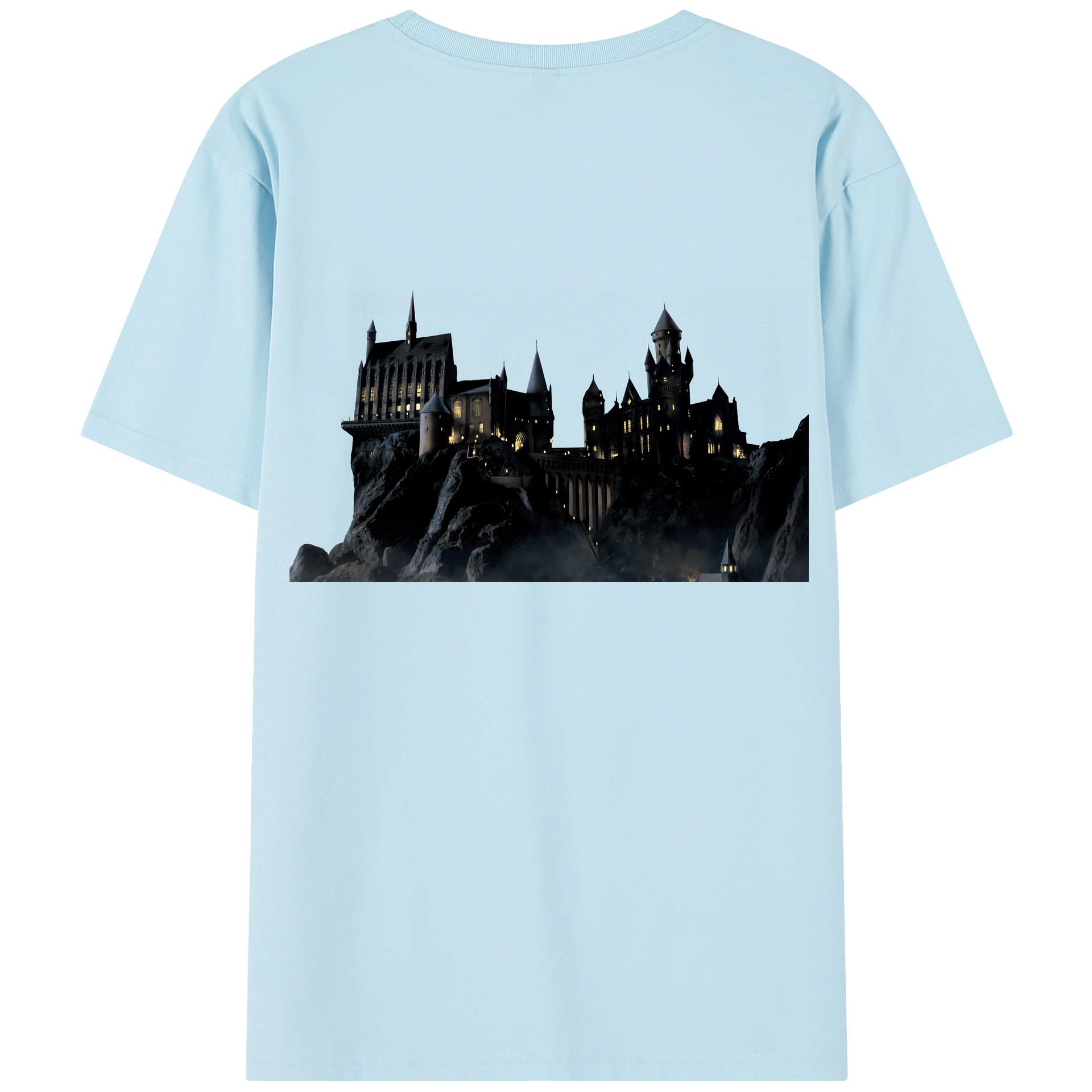 （画像用） Harry Potter ハリー・ポッターシリーズ 綿100％半袖Tシャツ（背面プリント）